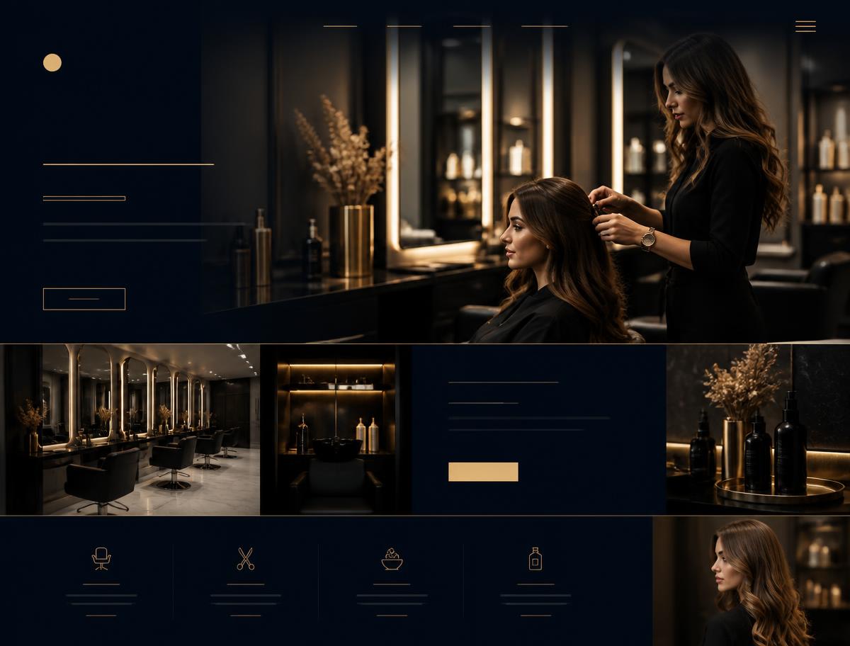 Easy Hair Style — Business Website